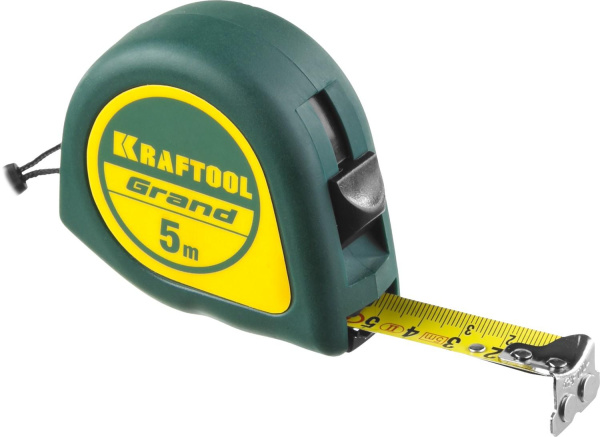 Рулетка KRAFTOOL GRAND 05 метров 19мм.  34022-05-19 в Екатеринбурге 