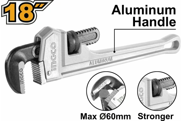 Ключ гаечный разводной INGCO 450 мм  HALPW0118 в Казани 