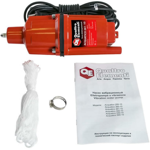 Насос вибрационный Quattro Elementi Acquatico 261-10 в Екатеринбурге