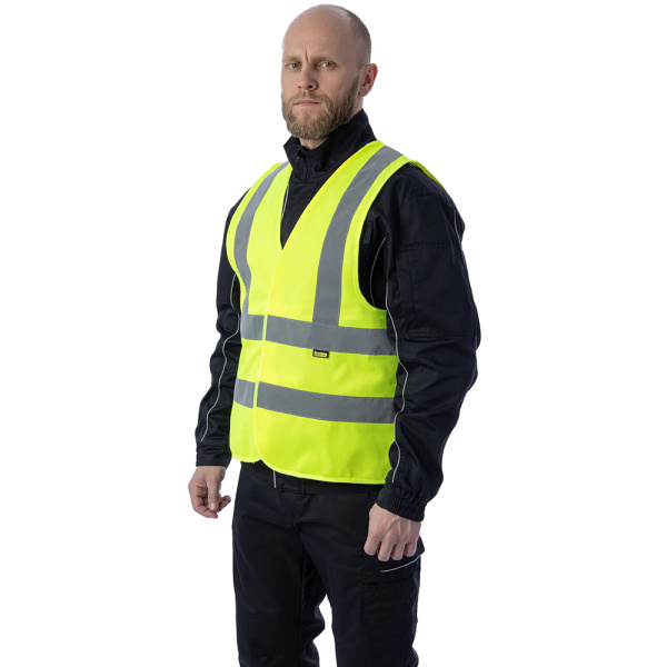Сигнальный жилет Brodeks KM125 желтый (2XL/3XL) 00-00000676-2XL/3XL в Екатеринбурге