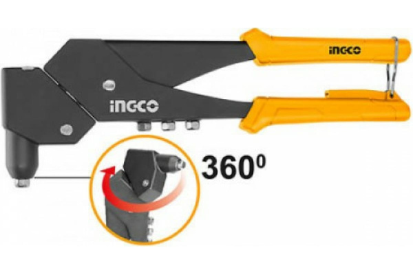 Заклепочник INGCO поворотный 360° 260 мм SHHR106 в Екатеринбурге 