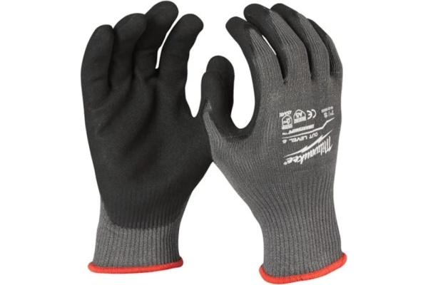 Перчатки Milwaukee с уровнем сопротивления порезам 1, размер S/7  4932479718