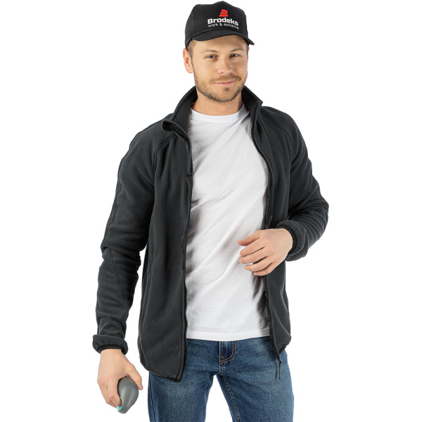 Толстовка флисовая Brodeks KS211, графит (XL) КА-00004090-XL в Екатеринбурге
