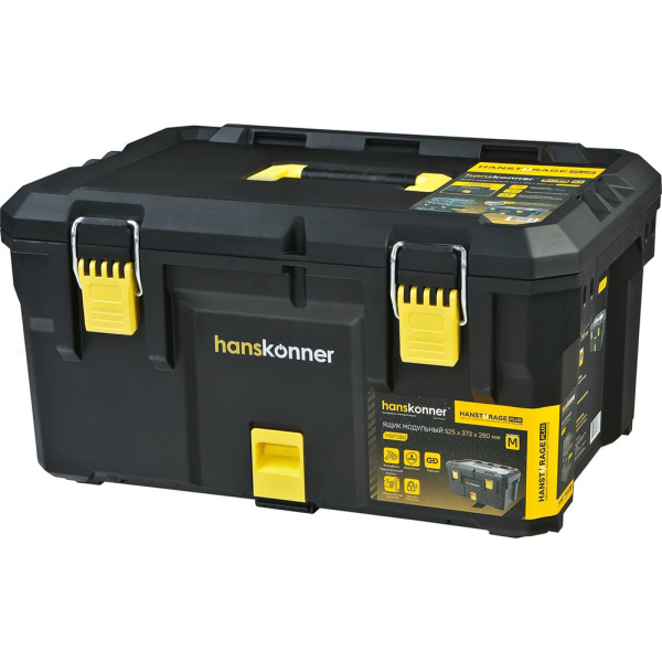 Ящик модульный HANSKONNER Hanstorage PLUS размер M, 525x373x280мм  HSP280 в Екатеринбурге 