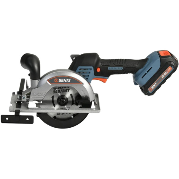 Циркулярная пила аккумуляторная SENIX PSCX2-M4-EU 20В б/щ 1 АКБ 4.0 Ач + ЗУ КЕЙС в Казани