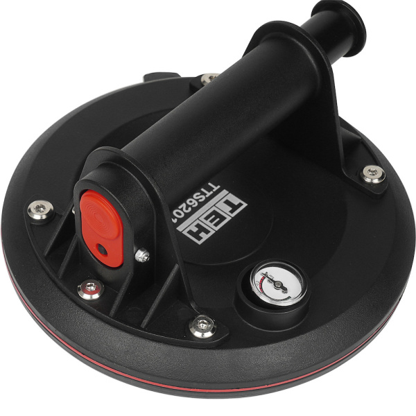 Присоска для плитки TEH TTS6201 205 мм с ручной помпой и манометром в Казани