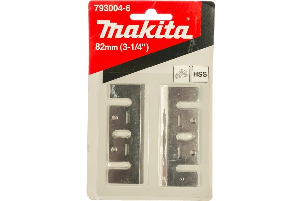 Нож МАКITA HSS широкий, 82 мм, односторонний для рубанков 1001/1100/1125/1900/1901/1902/   793004-6  в Казани