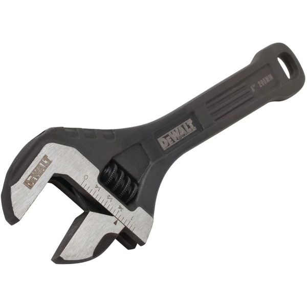 Разводной ключ DEWALT цельностальной,  8"-200 мм DWHT80267-0 в Казани 