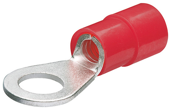 Наконечники кабельные KNIPEX, изолированные, в форме кольца, красные, под винт d 3 мм, 0.5 - 1.0 кв. мм KN-9799170 в Екатеринбурге
