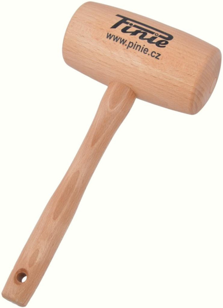 Киянка деревянная круглая PINIE 70х110х300мм. 300гр.  53-2 в Екатеринбурге 