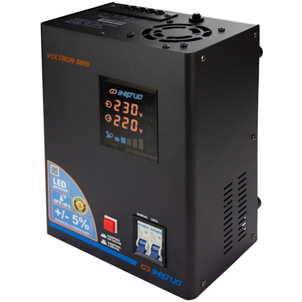 Стабилизатор напряжения ЭНЕРГИЯ Voltron 5000 E0101-0158