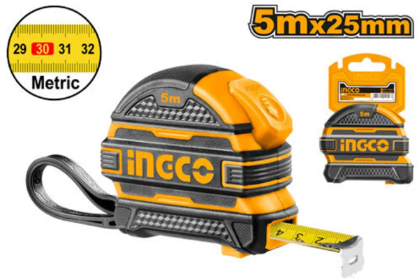 Рулетка INGCO 5х25 мм HSMT08525-1 в Екатеринбурге 
