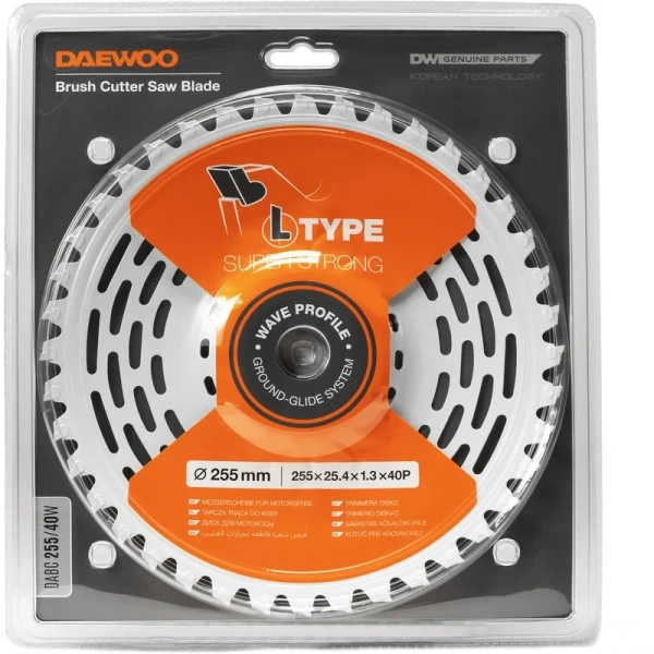 Диск для мотокосы усиленный DAEWOO DABC 255/40W в Екатеринбурге