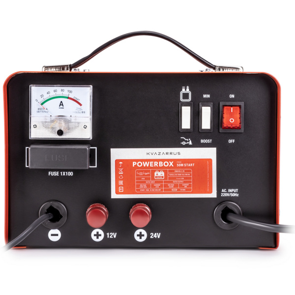 Пуско-зарядное устройство FOXWELD KVAZARRUS PowerBox 50M START 6497 в Екатеринбурге