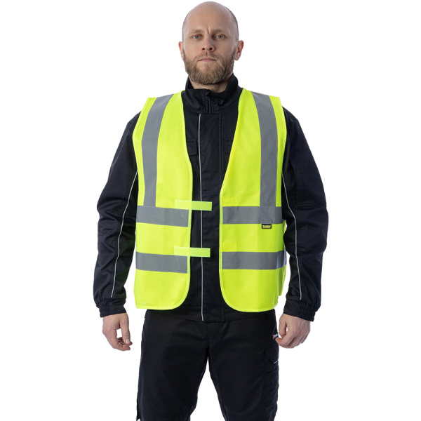 Сигнальный жилет Brodeks KM125 желтый (L/XL) 00-00000676-L/XL в Екатеринбурге