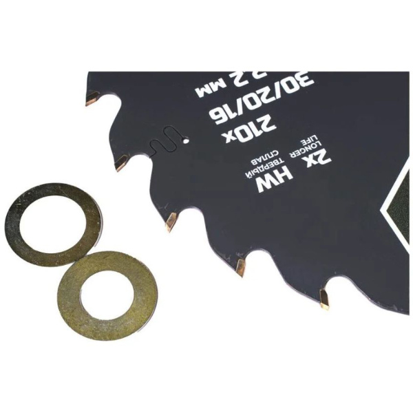 Диск пильный SHYLD по дереву, твердосплавный 210x30/20/16мм, 24зуб.  20190 в Казани