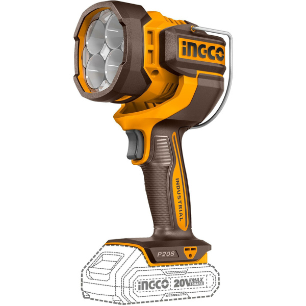 Аккумуляторная лампа 20В 2000 Лм INGCO CWLI2088 INDUSTRIAL в Казани