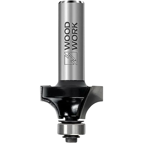 Фреза радиусная с подшипником R=6.35 D=25.4 L=57 S=8mm Woodwork 938.6013.08 в Казани