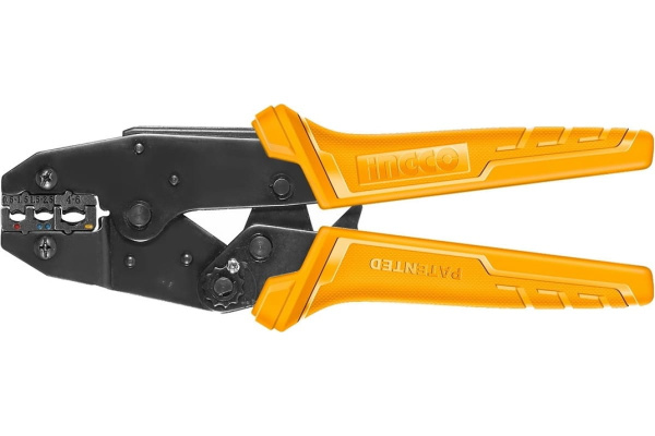 Трещоточные клещи для обжима INGCO  INDUSTRIAL 225 мм  HRCPJ0506