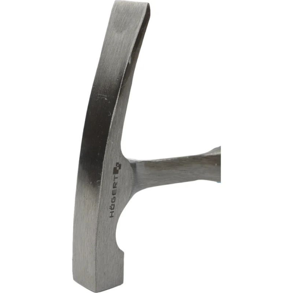 Молоток каменщика HOEGERT монолитный, 600 г, с рукояткой из стекловолокна HT3B033 в Казани 