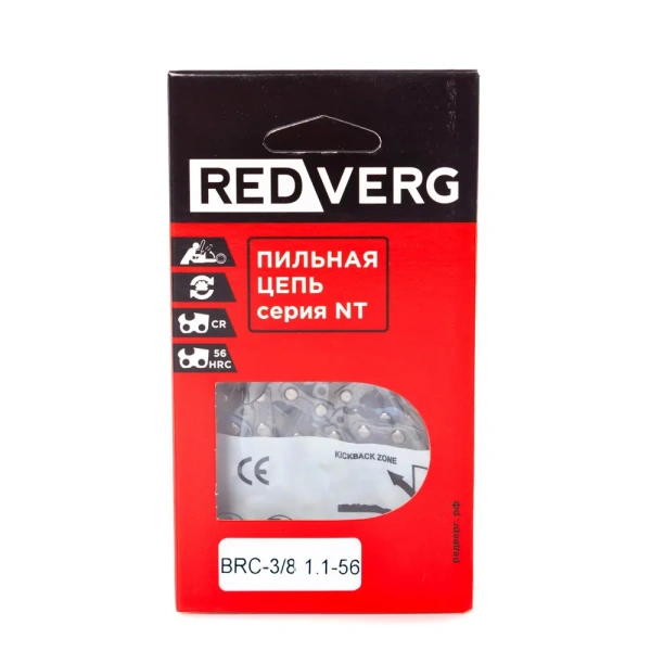 Цепь REDVERG 56зв, 3/8, 1,1 мм BRC-3/8-1,1-56 в Екатеринбурге