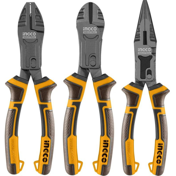 Набор плоскогубцев 3 шт INGCO HKCPS5831 INDUSTRIAL в Казани 