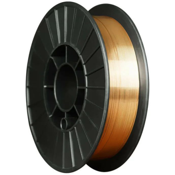 Проволока сварочная омедненная Foxweld ER70S-6  д.1.0мм, 5кг D200 8557