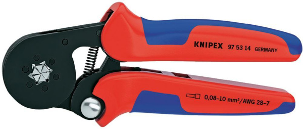 Пресс-клещи для контактных гильз Knipex 0,08-10мм/кв, 180мм KN-975314 в Екатеринбурге 