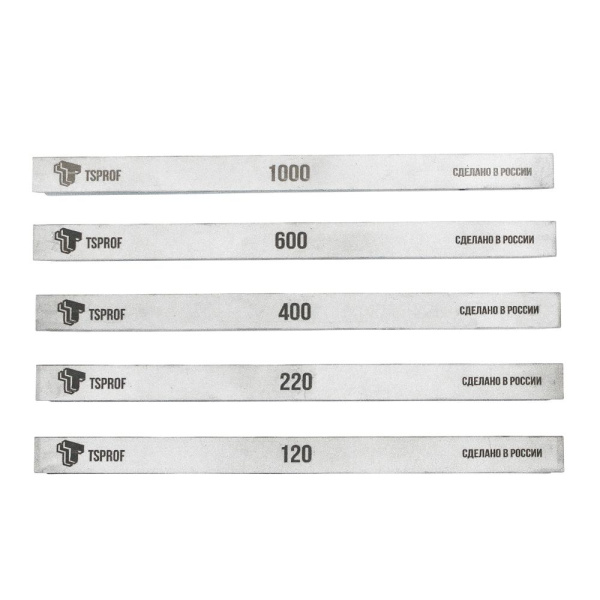 Набор камней для заточки TSPROF профиль CS, узкие 5шт. TS-SH1900010 в Казани