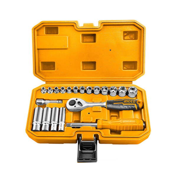 Набор головок 20 шт 1/4" INGCO