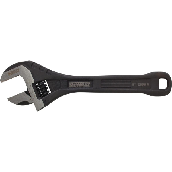 Разводной ключ DEWALT цельностальной,  8"-200 мм DWHT80267-0 в Казани 