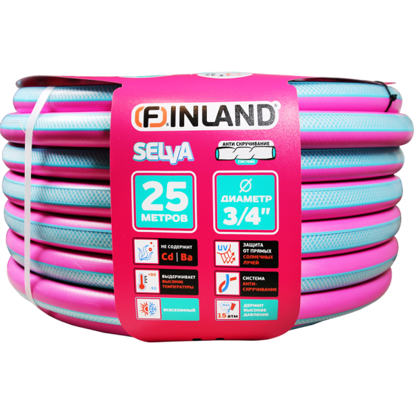 Шланг FINLAND SELVA ТЭП 3/4", 25м, 3-слойный  2448 в Казани