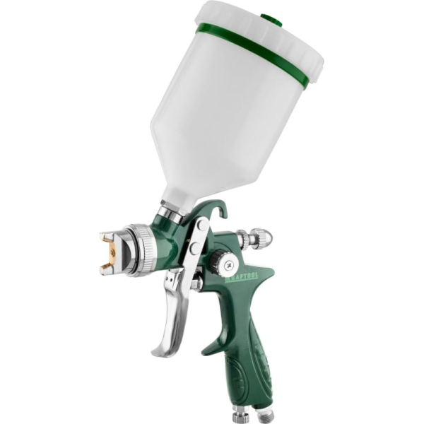 Краскопульт с верхним бачком Kraftool AirKraft HVLP 1.7мм.  06522-1.7 в Казани