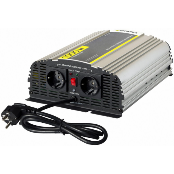 Инвертер  Pitatel "KV-PU1000.12" (12 V/220 чистый синус, ИПБ 1000W) в Казани