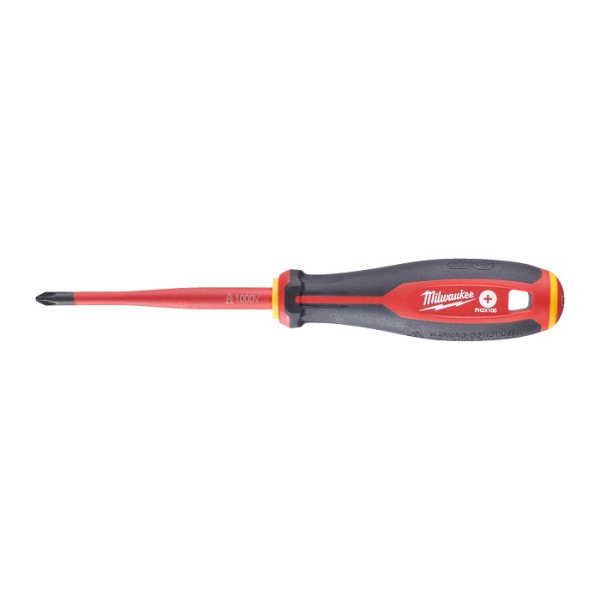 Отвертка трёхгранная изолированная Milwaukee VDE PH2х100 4932478722