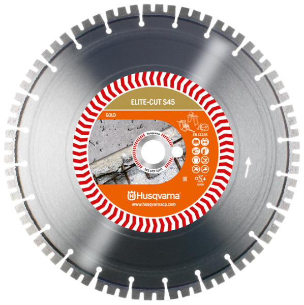 Диск алмазный "HUSQVARNA" ELITE-CUT S45-400-20,0/25,4  5798116-30 в Екатеринбурге