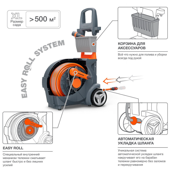 Тележка со шлангом DAEWOO DWR 4040 в Казани