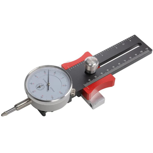 Измеритель линейный с индикатором часового типа WOODWORK SPH-003