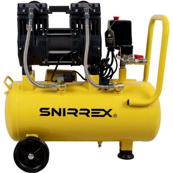 Компрессор SNIRREX SCL1.8-24/300 безмасляный, 1.8кВт, 8 бар, 24л., 2650об/мин, 300л/мин, 21кг в Казани