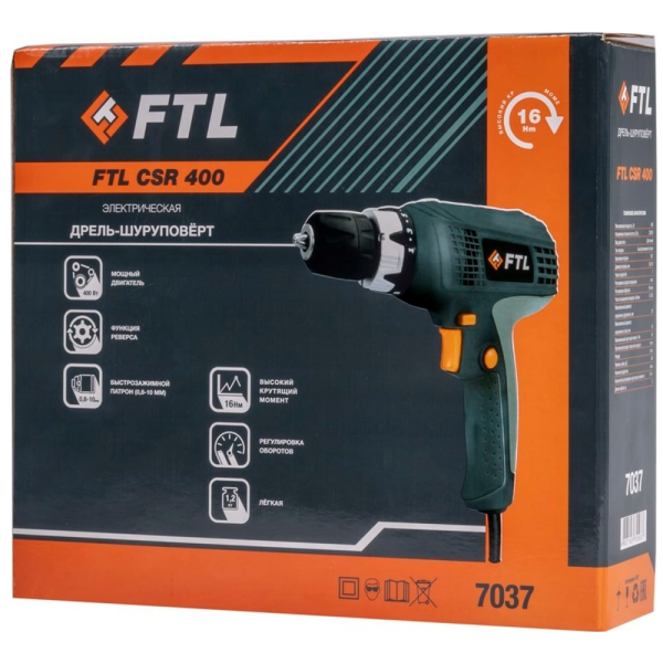 Дрель-шуруповерт FOXWELD FTL CSR 400 7037 в Казани