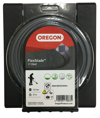 Леска триммерная "Oregon" FLEХIBLADE 3,5х27м 111084Е квадрат зубчатая в Екатеринбурге