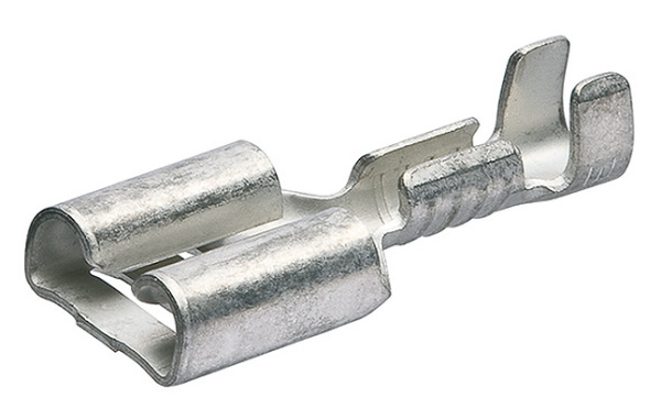 Гильзы флажковые KNIPEX, неизолированные, штекер: 2.8 x 0.8 мм, 0.5 - 1.0 кв. мм (AWG 20-17), 100 шт KN-9799050 в Екатеринбурге