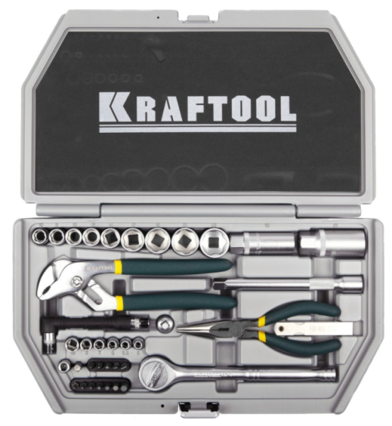 Набор слесарно-монтажных инструментов INDUSTRY Kraftool 27971-H38
