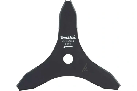 Нож  МАКITA для травы, 3 зуба, d- 305x25,4мм  D-66042  в Казани