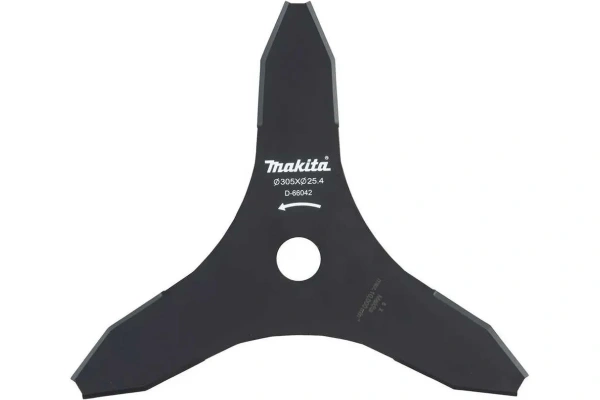 Нож  МАКITA для травы, 3 зуба, d- 305x25,4мм  D-66042  в Казани