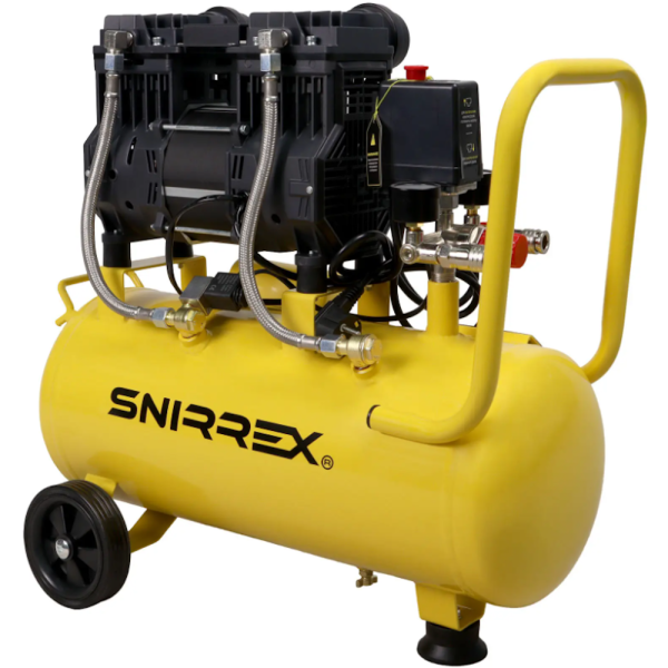 Компрессор SNIRREX SCL1.8-24/300 безмасляный, 1.8кВт, 8 бар, 24л., 2650об/мин, 300л/мин, 21кг в Казани