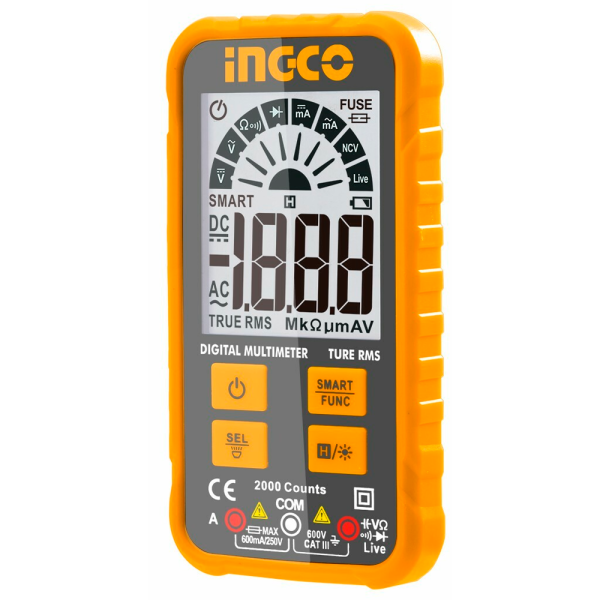Мультиметр цифровой INGCO DM6001