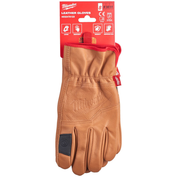 Перчатки из кожи Milwaukee 10/XL 4932478125