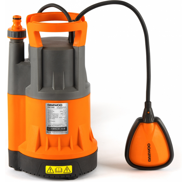 Насос высоконапорный колодезный DAEWOO DHP 3500  в Казани