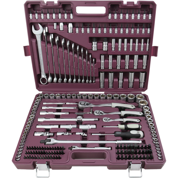 Набор инструмента THORVIK 1/4", 3/8", 1/2"DR, 217пр.  054379 в Казани 